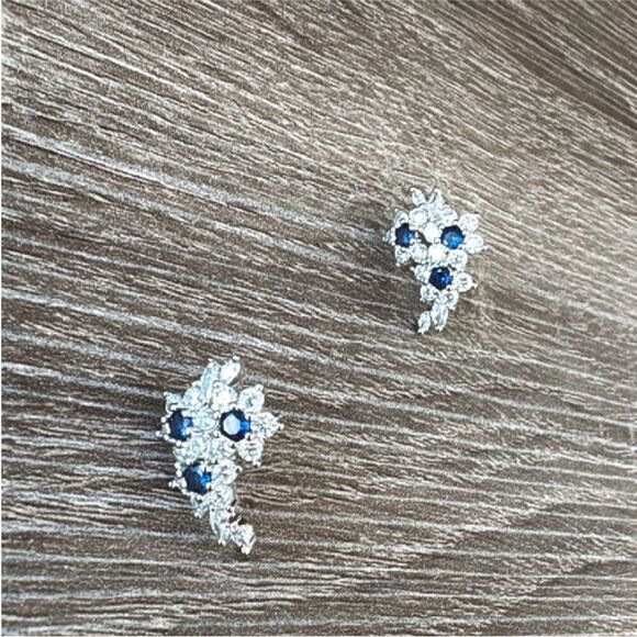 Bohemian blue earrings N348 - Picture 2 of 3